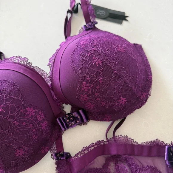 Victoria's Secret Designer Swarovski Crystal Bra & Panty Lingerie Set - Picture 5 of 15